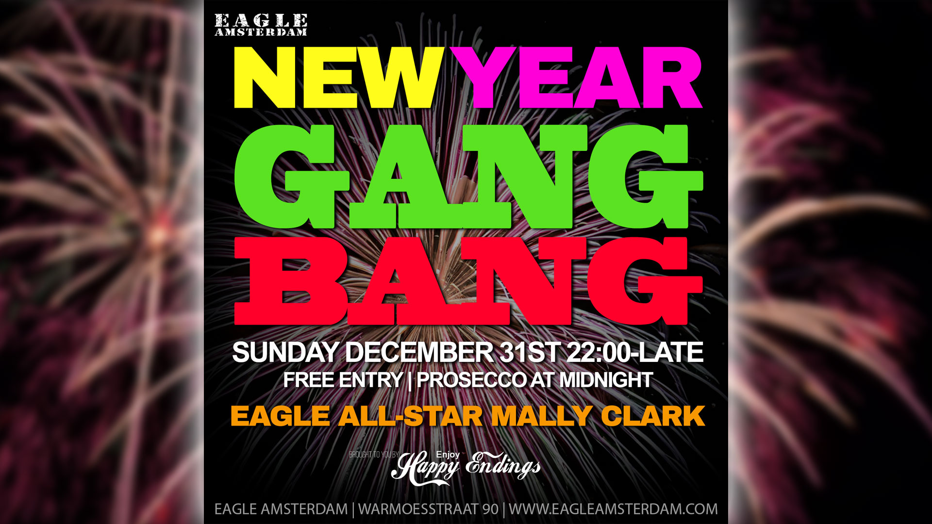 New Year Gang Bang Eagle Amsterdam